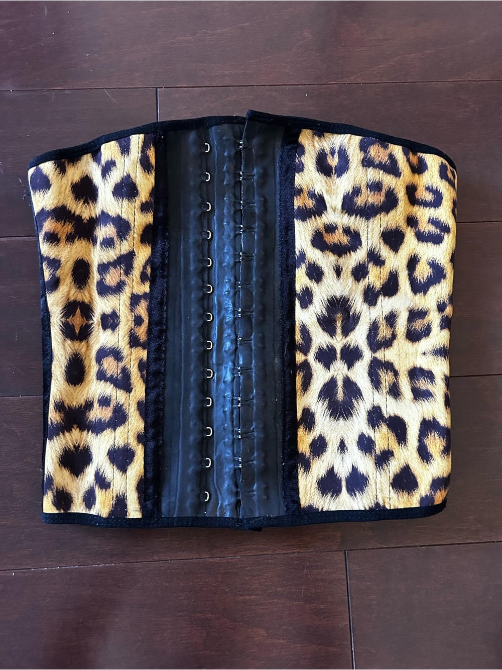 Ann Chery Black Leopard Waist Trainer